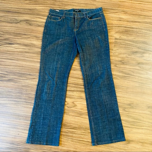 Dark Blue Daisy Fuentes Bootcut Jeans Size 8 - Picture 6 of 9